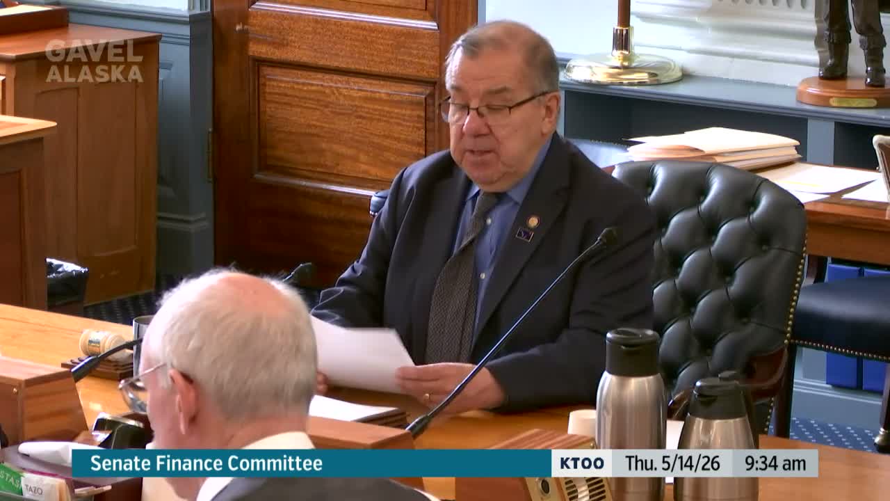 Senate Finance Committee adopts working draft of SB 227 that narrows bill to oil-and-gas production tax and cuts rate