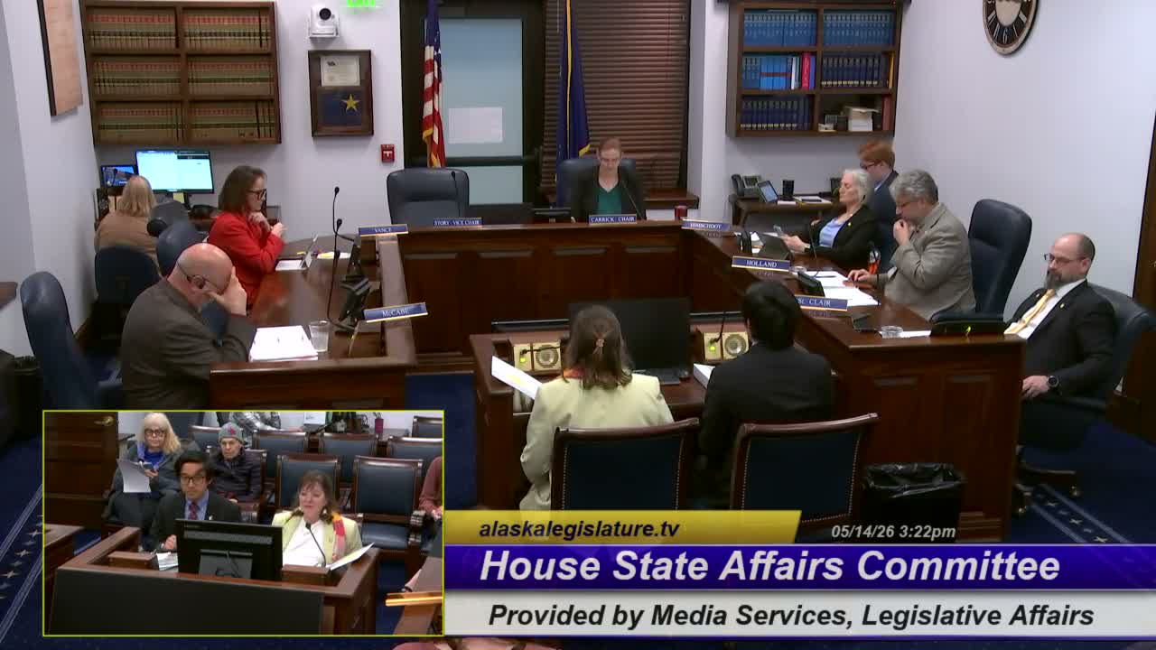 House State Affairs advances bill to add gender identity and sexual orientation to Alaska nondiscrimination law after long public hearing
