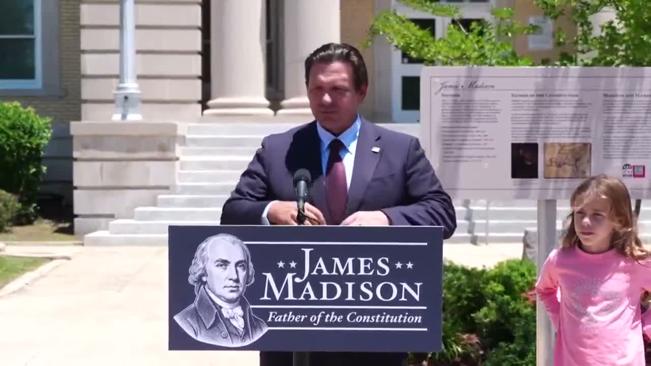 DeSantis defends Florida's immigration operations and criticizes House leadership at Madison County event