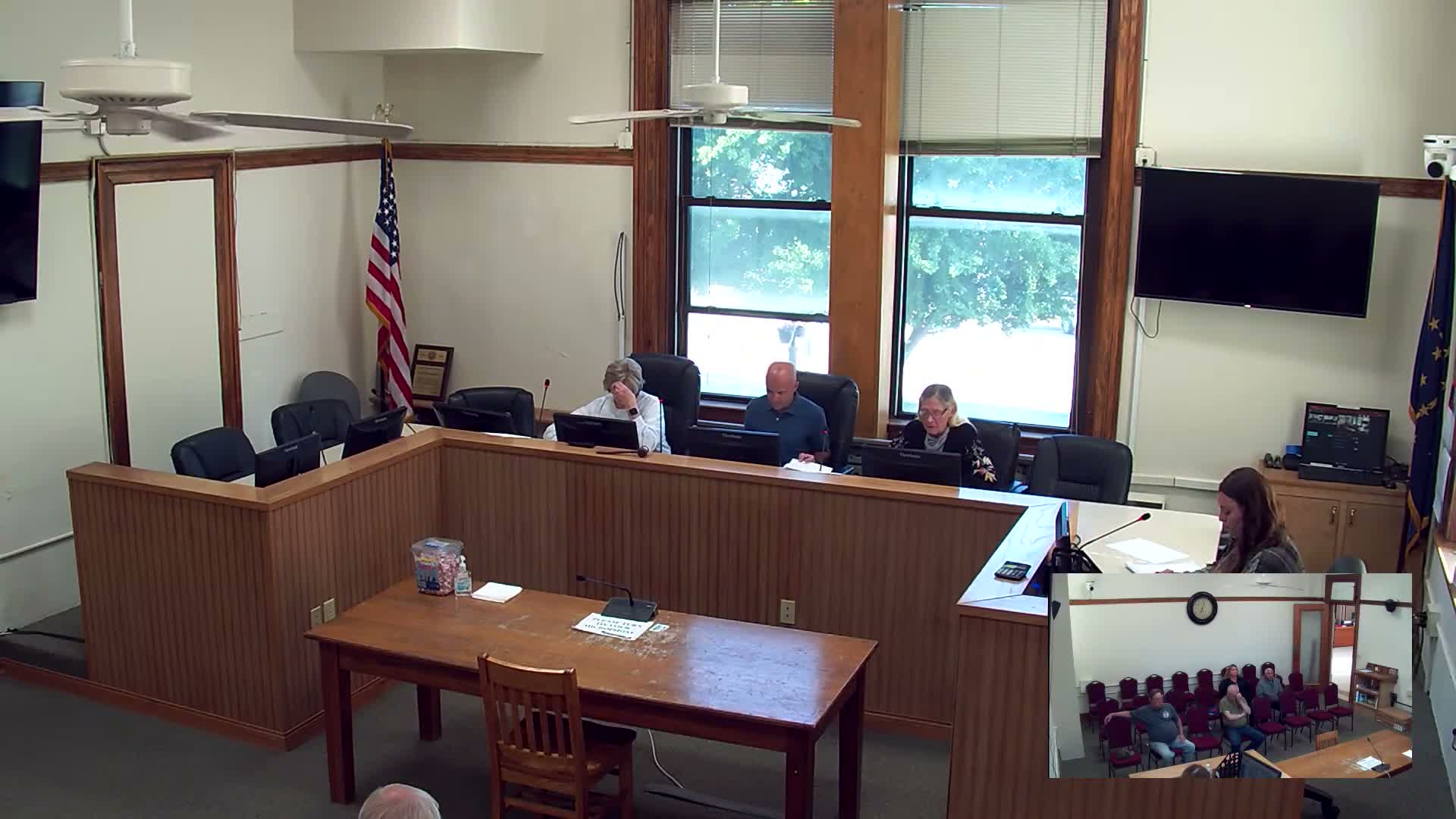 Owen County BZA conditionally approves lot-line variance at Great Brook Lake