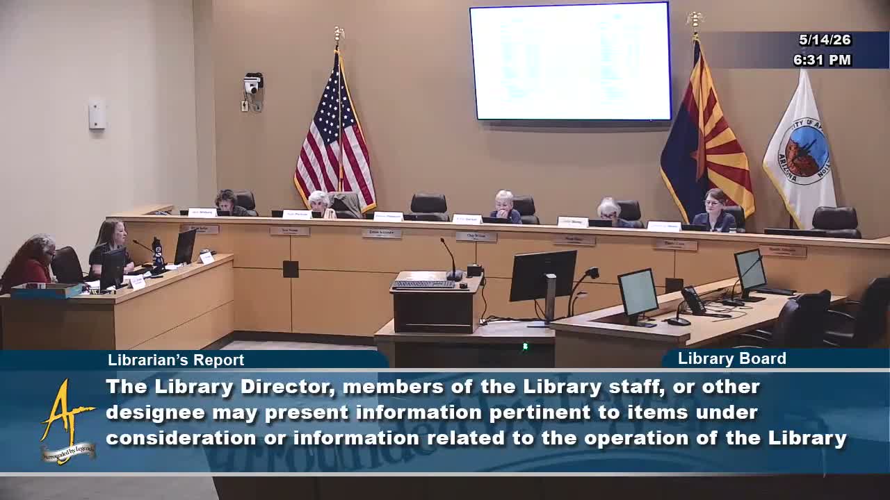 Library director reports steady circulation, summer programming and garden construction progress