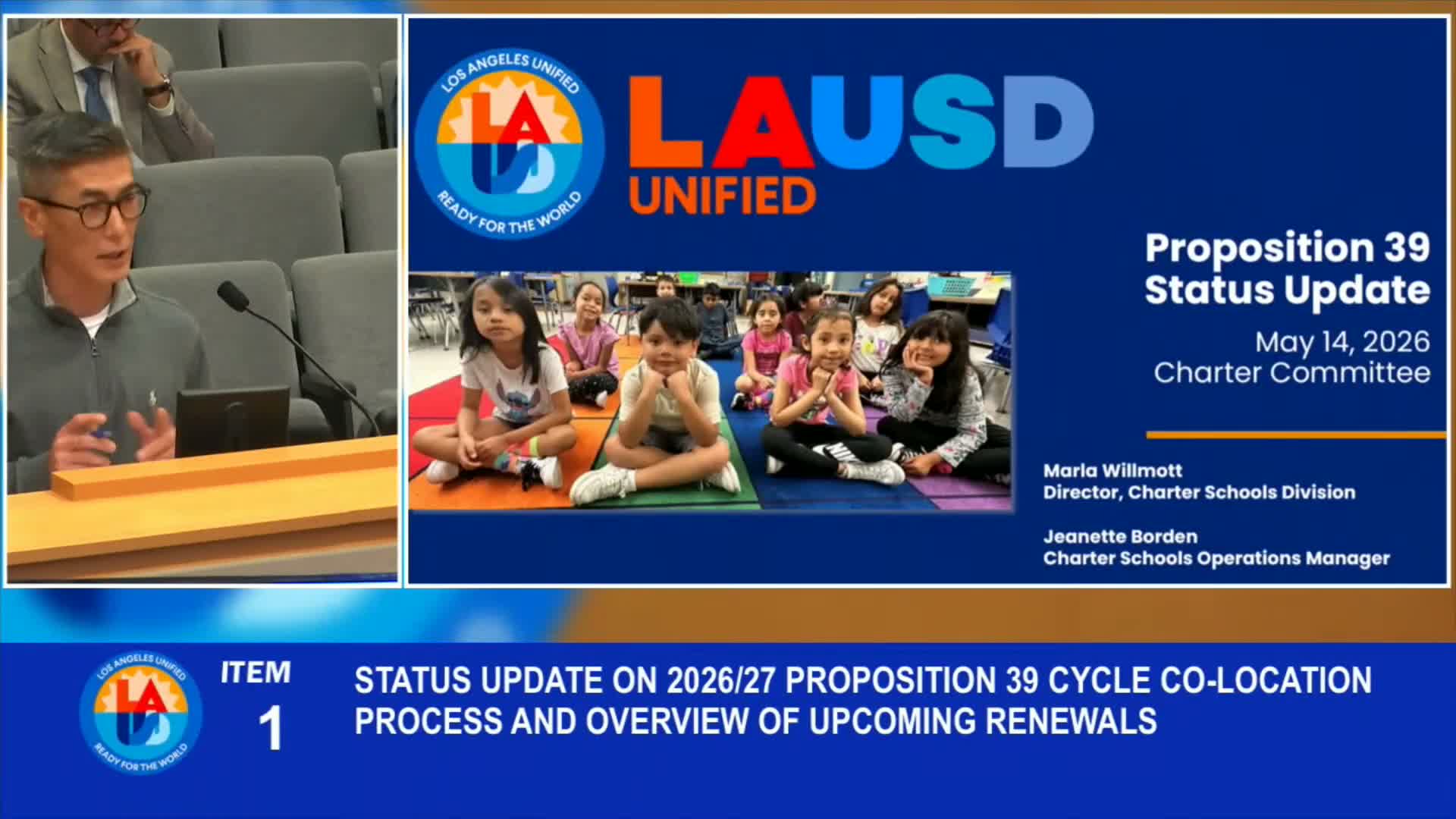 Los Angeles Unified updates Prop 39 colocation numbers, outlines renewal timeline