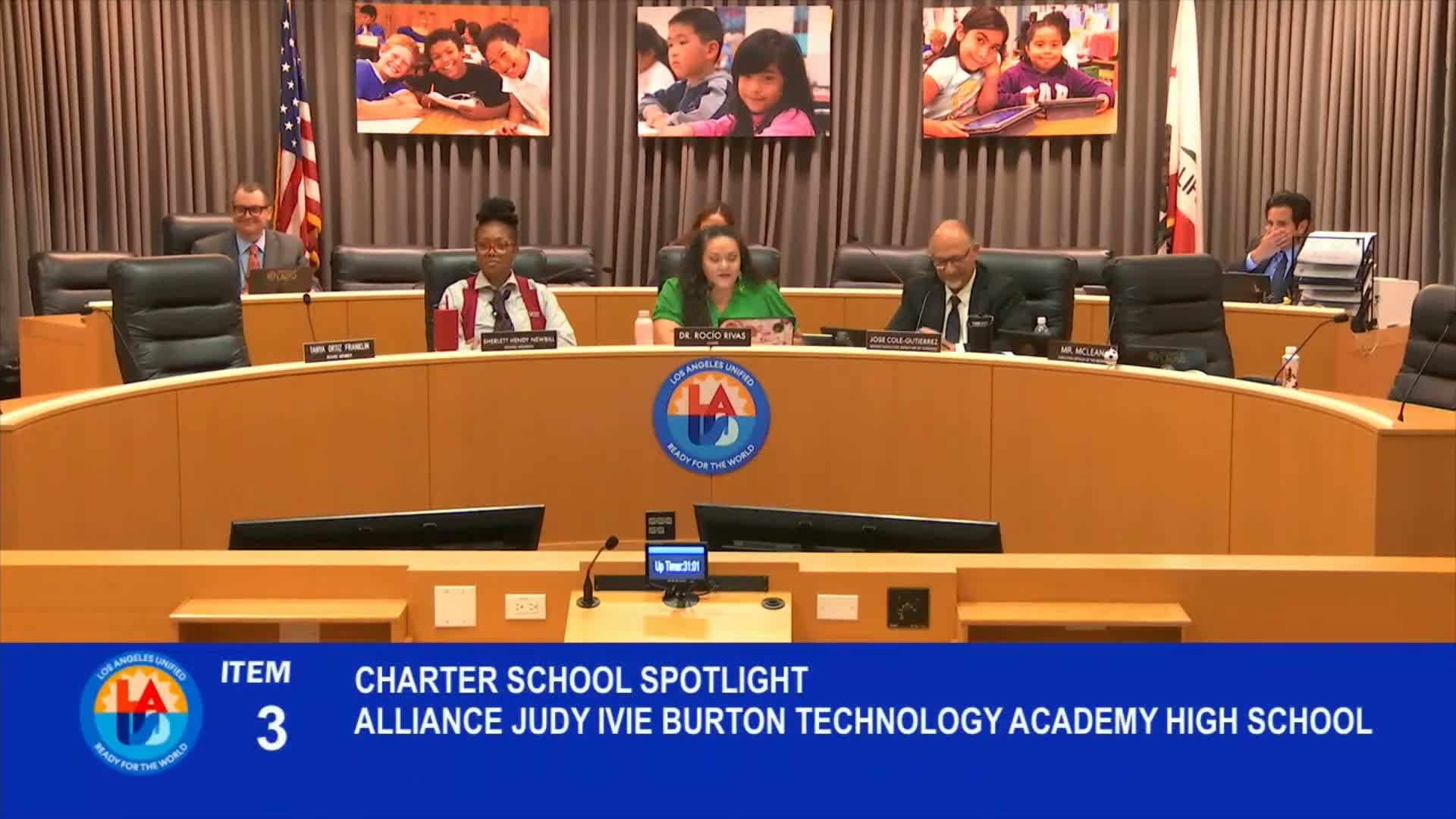 Alliance Judy Burton Tech describes community‑schools model, workforce and wellness partnerships