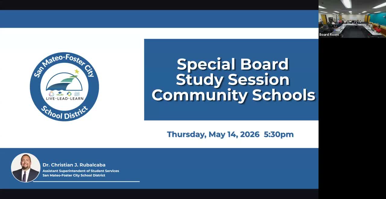 San Mateo-Foster City district highlights community schools progress, student voice and expansion plans