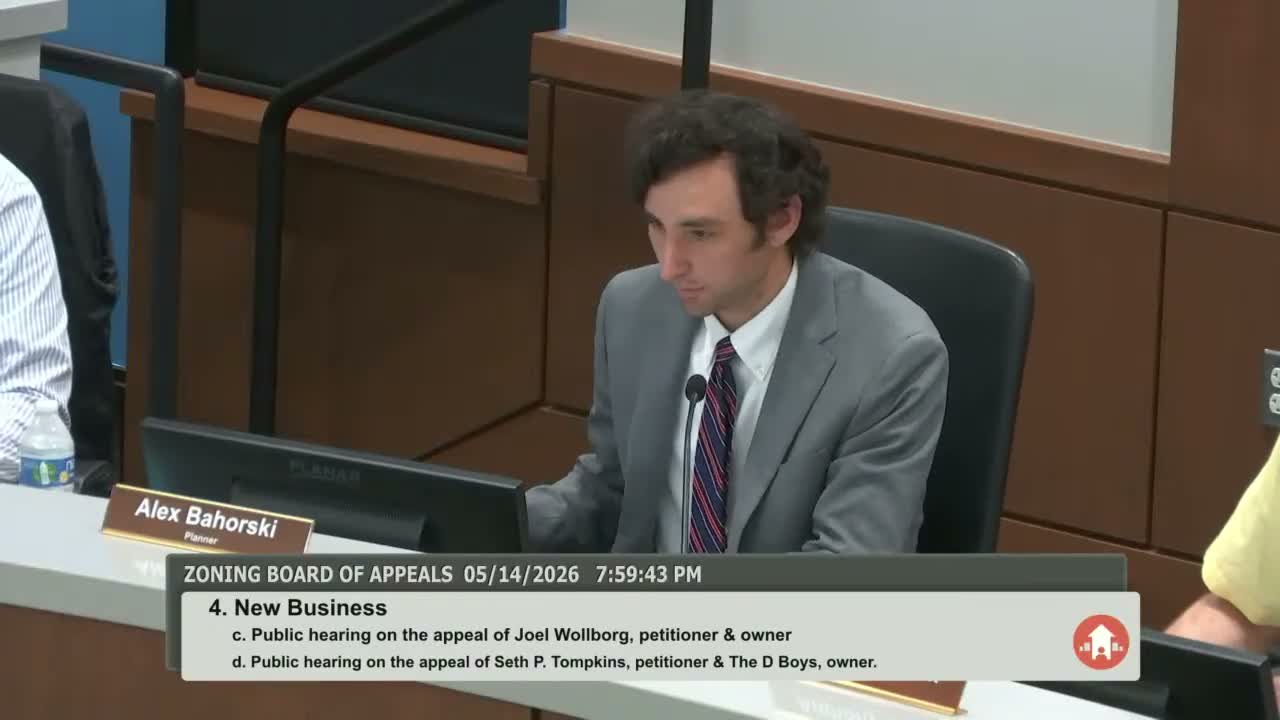 Zoning board approves 416‑square‑foot floor‑area variance for Etowah Avenue lot