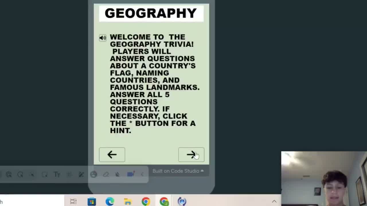 LAREDO ISD freshman wins Congressional App Challenge with 'Choose Your Trivia' app