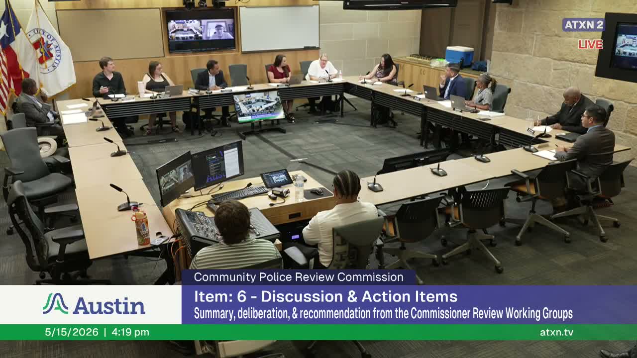 CPRC adopts working-group recommendations on multiple case reviews and re-elects chair