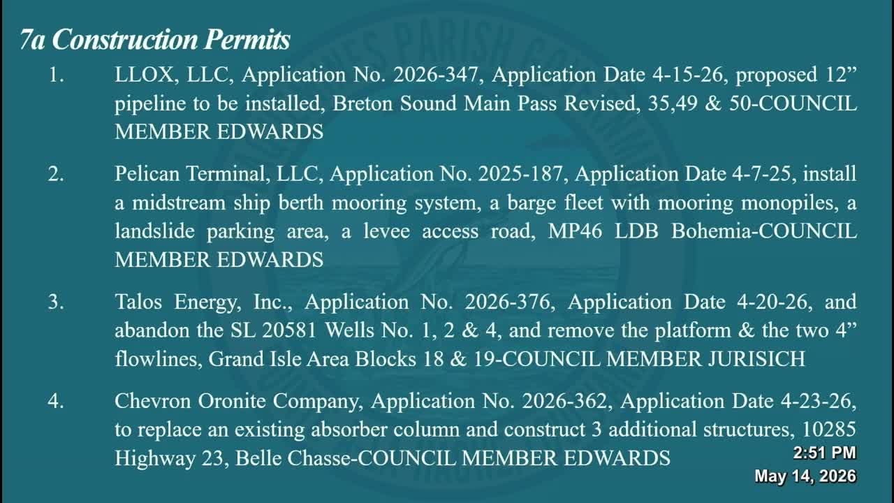 Resident warns of safety and environmental risks as council approves several pipeline and terminal applications