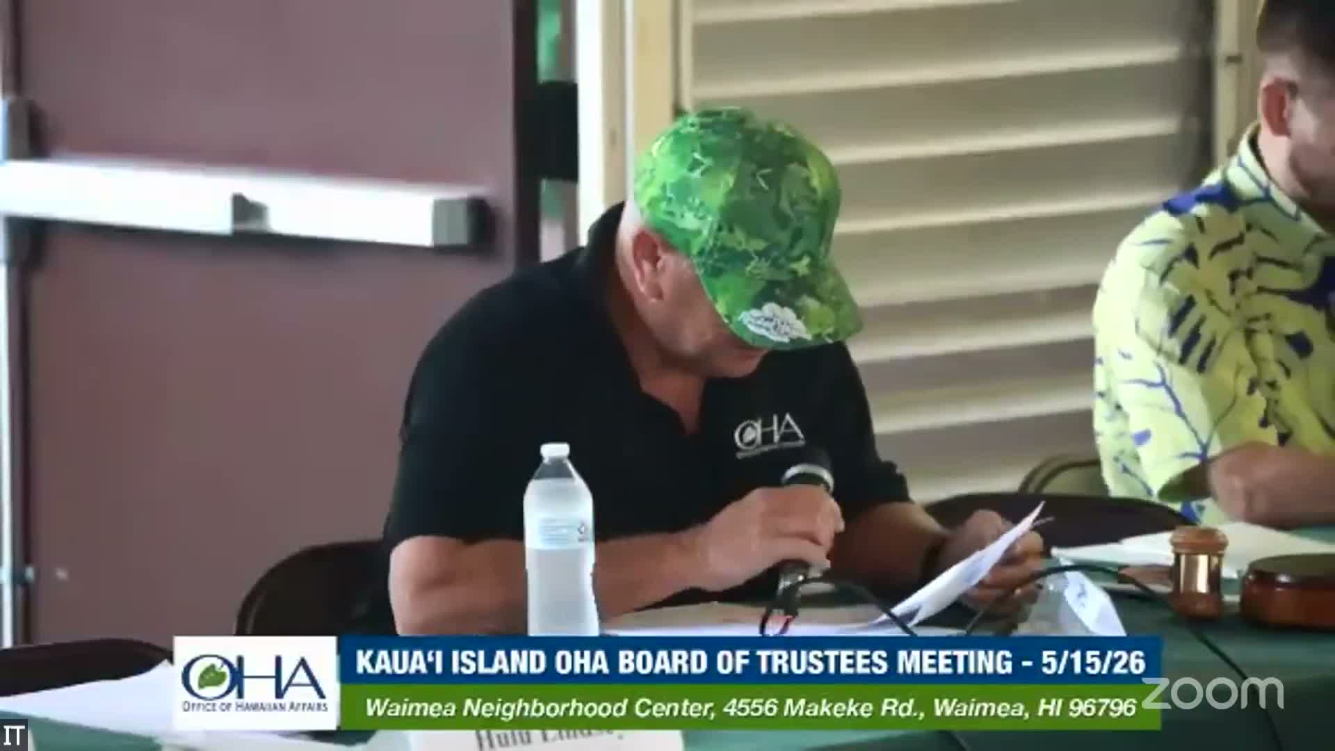 OHA presents Kauai funding highlights, disaster relief and program investments