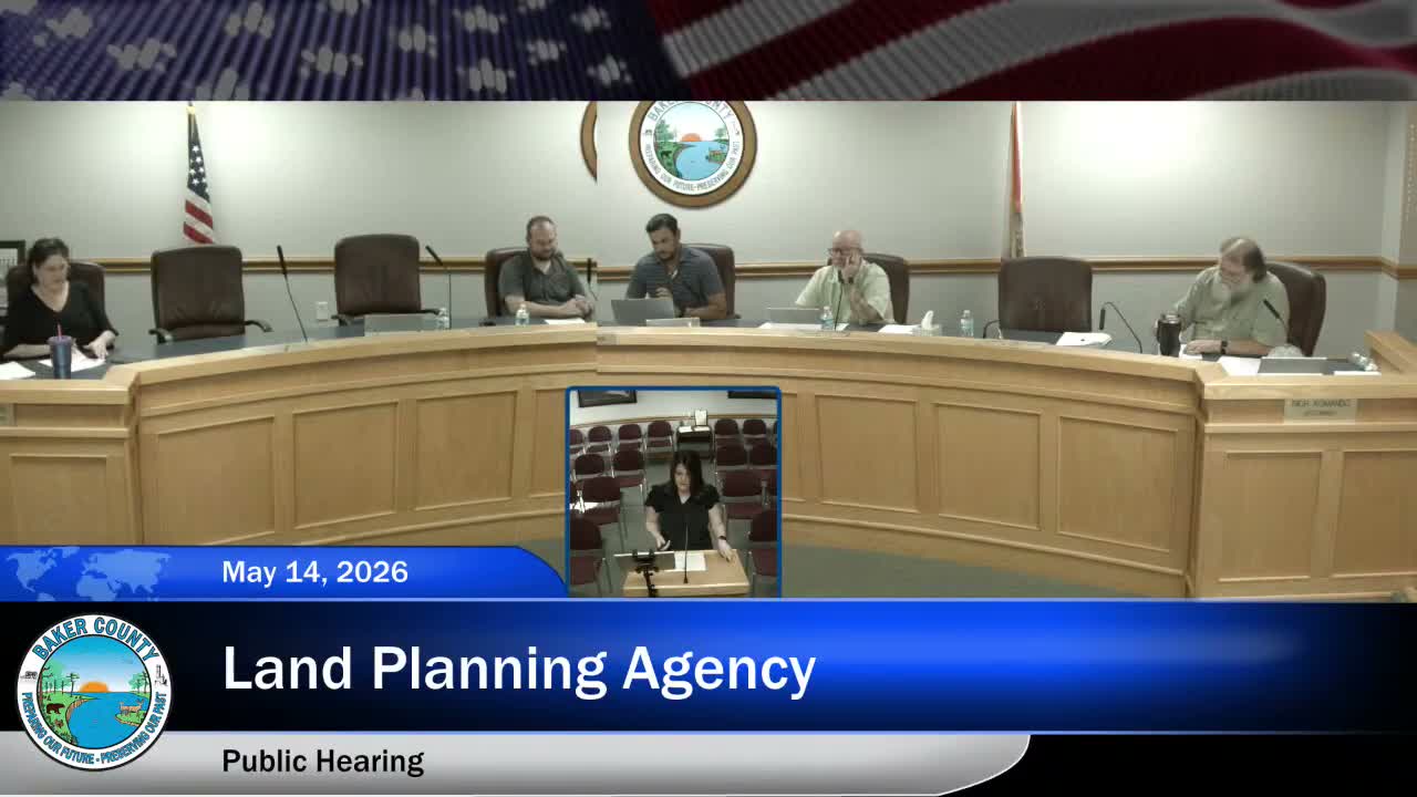 Baker County planners preview mobile‑food‑vendor rules as owners press for enforcement and flexible permits