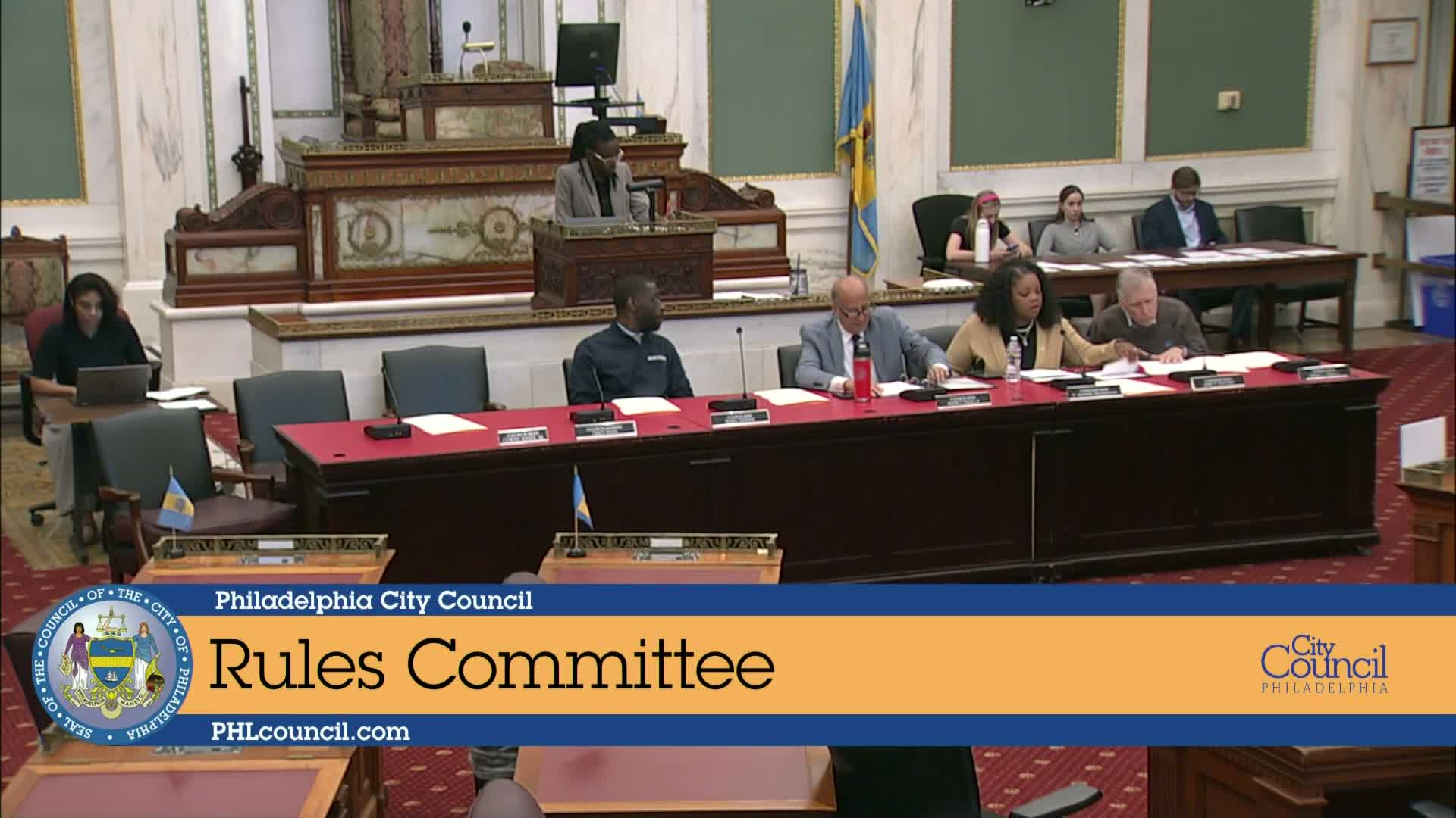 Rules committee reports seven zoning rezones and overlay changes out of committee