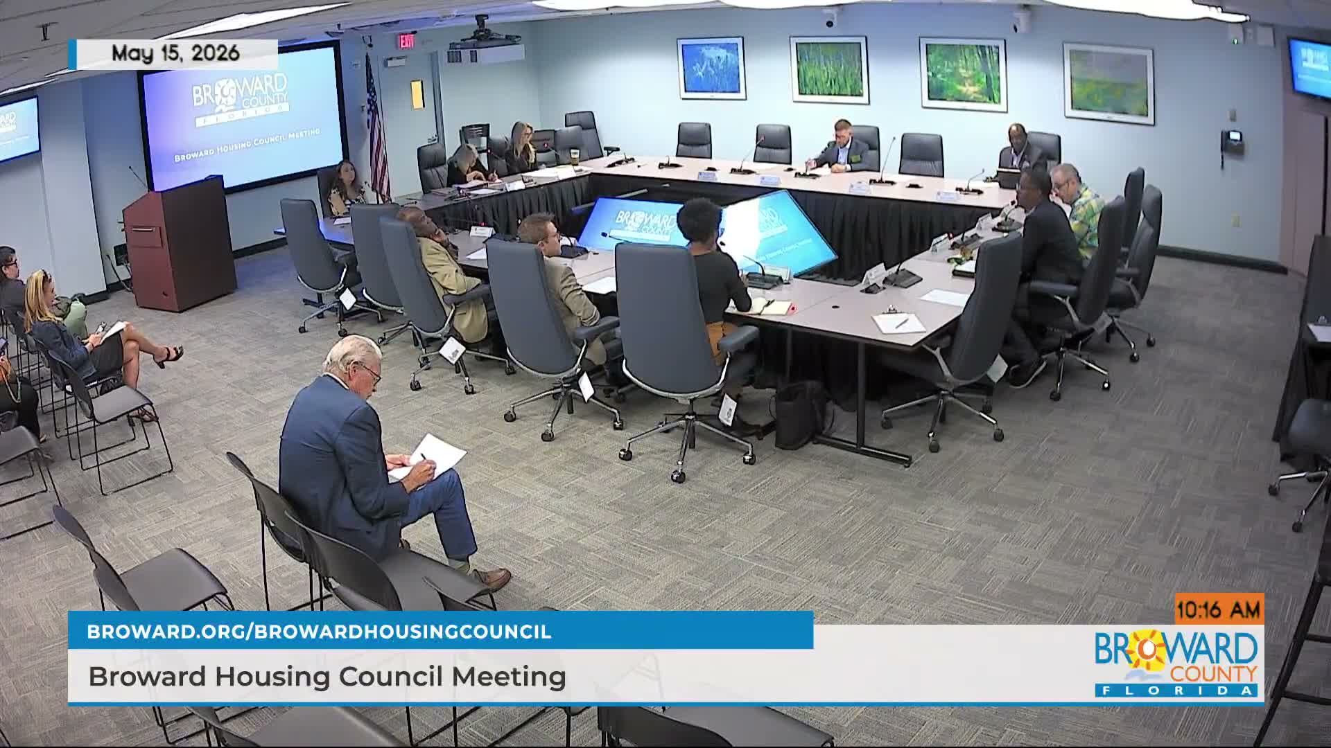 Council hears Continuum of Care count showing 1,337 clients and a new safe-parking pilot run by Hope South Florida