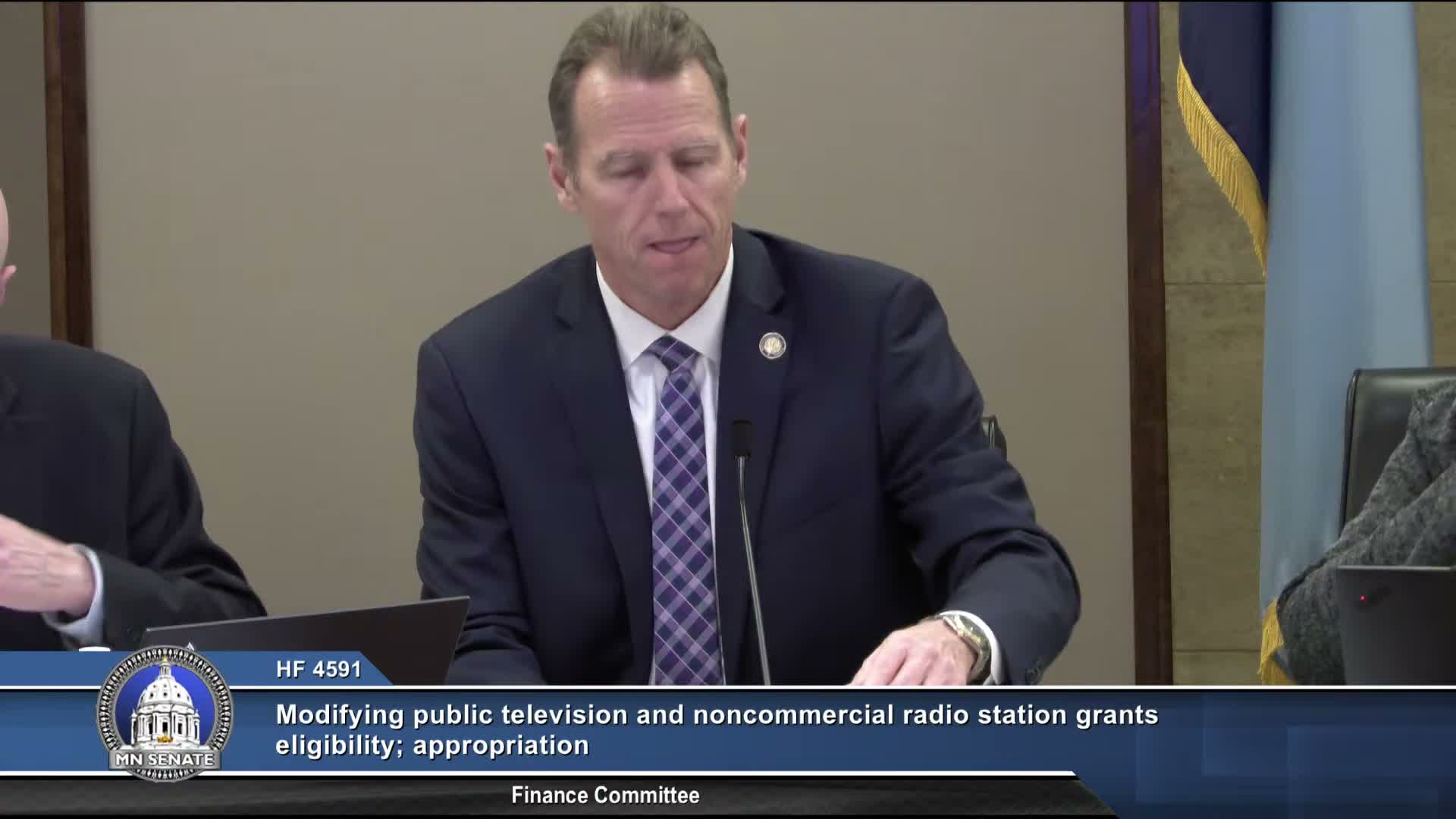 Senate panel adopts amendments to state government appropriations bill, approves public broadcasting and OIG adjustments