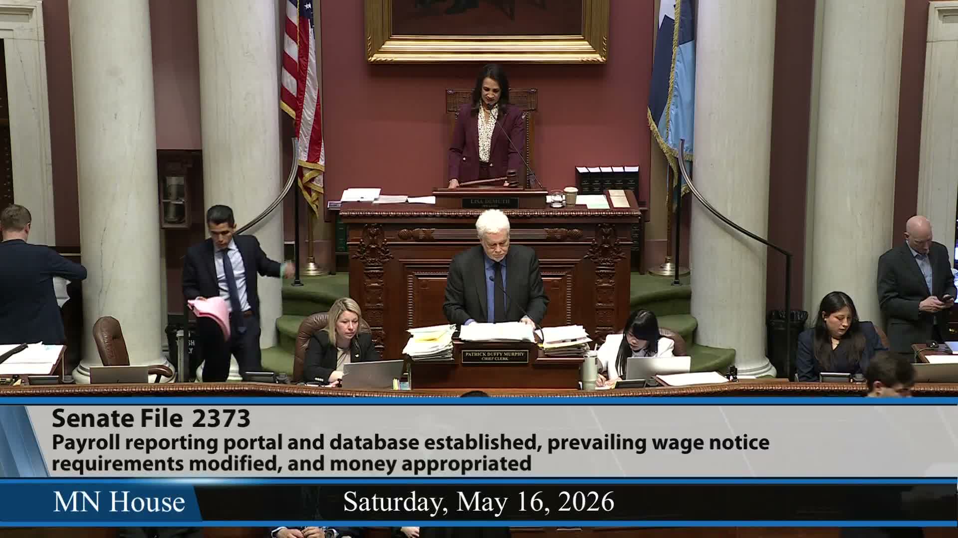 House passes labor-package changes including minor‑league overtime exemption and rural cancer research funding