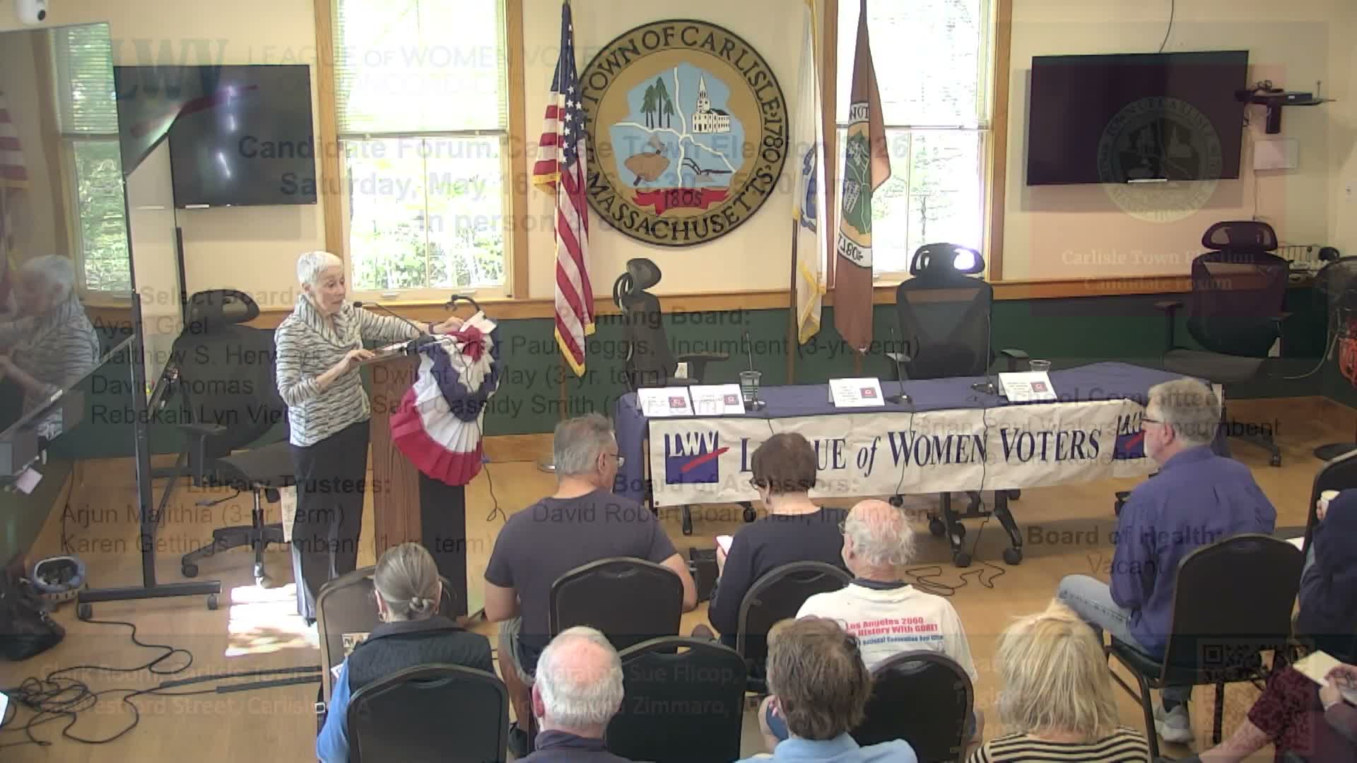 Candidates at Carlisle forum clash over housing tactics, community space and town spending
