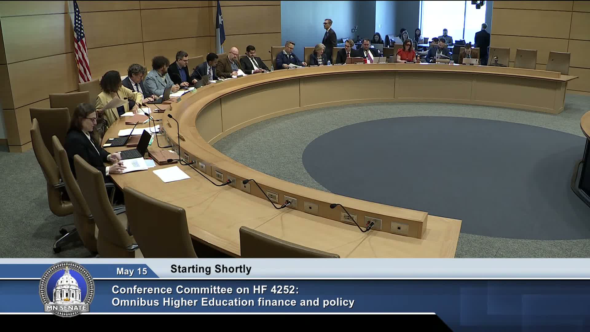 Conference committee adopts higher-education package with funding swaps for fraud prevention, trees and workforce development
