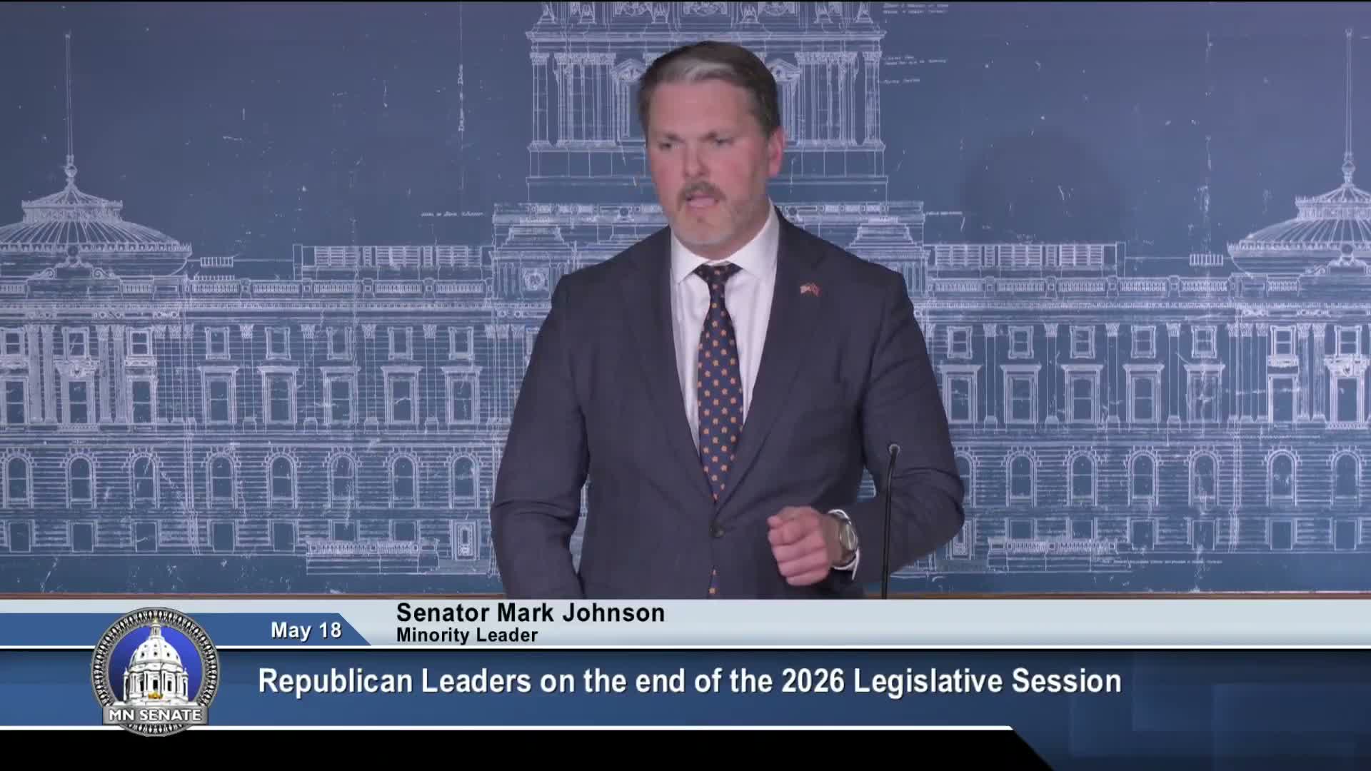 Senate Republican leader touts $254 million one-year tab-fee cut and anti-fraud steps after session