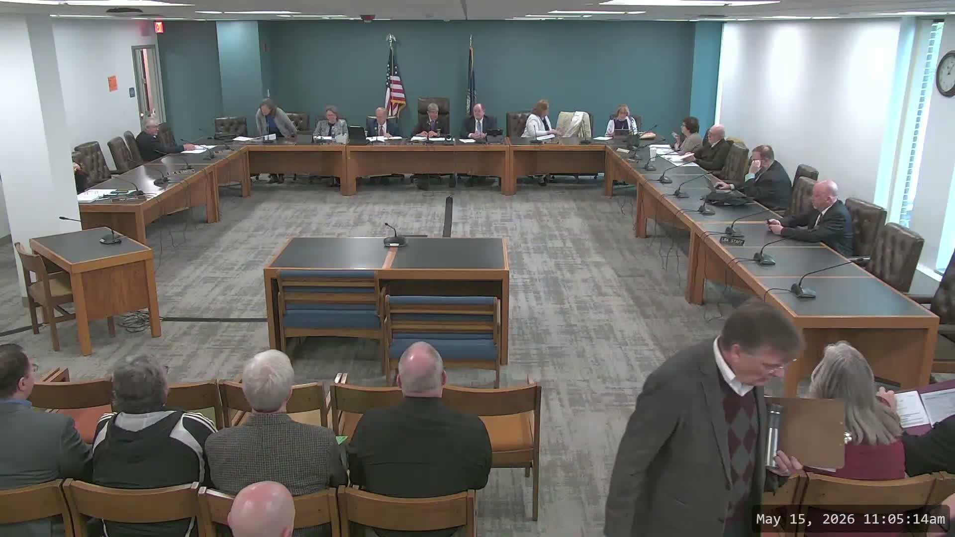 Committee adopts routine items, approves personnel request and schedules next meeting for June 19