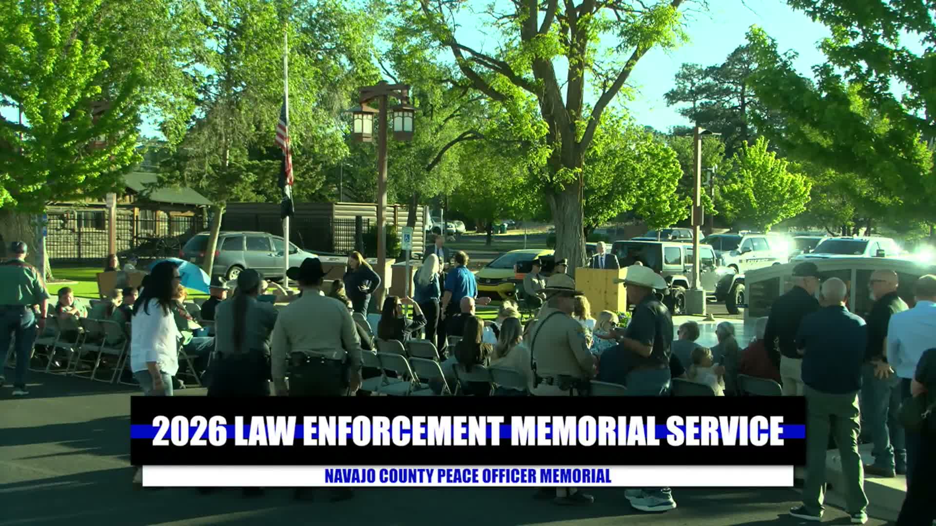 Show Low community, officials honor fallen officers at memorial service