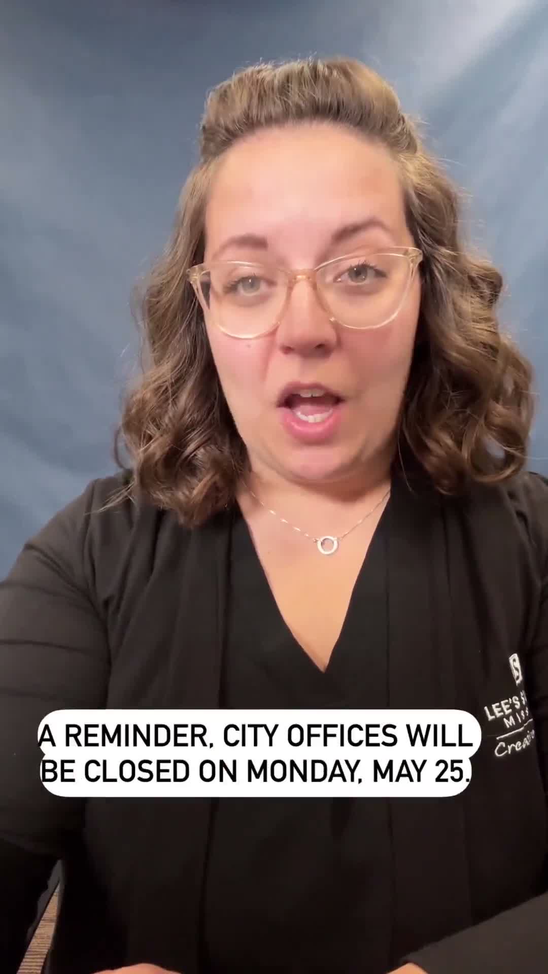 Lee's Summit city offices to be closed Monday, May 25 for Memorial Day