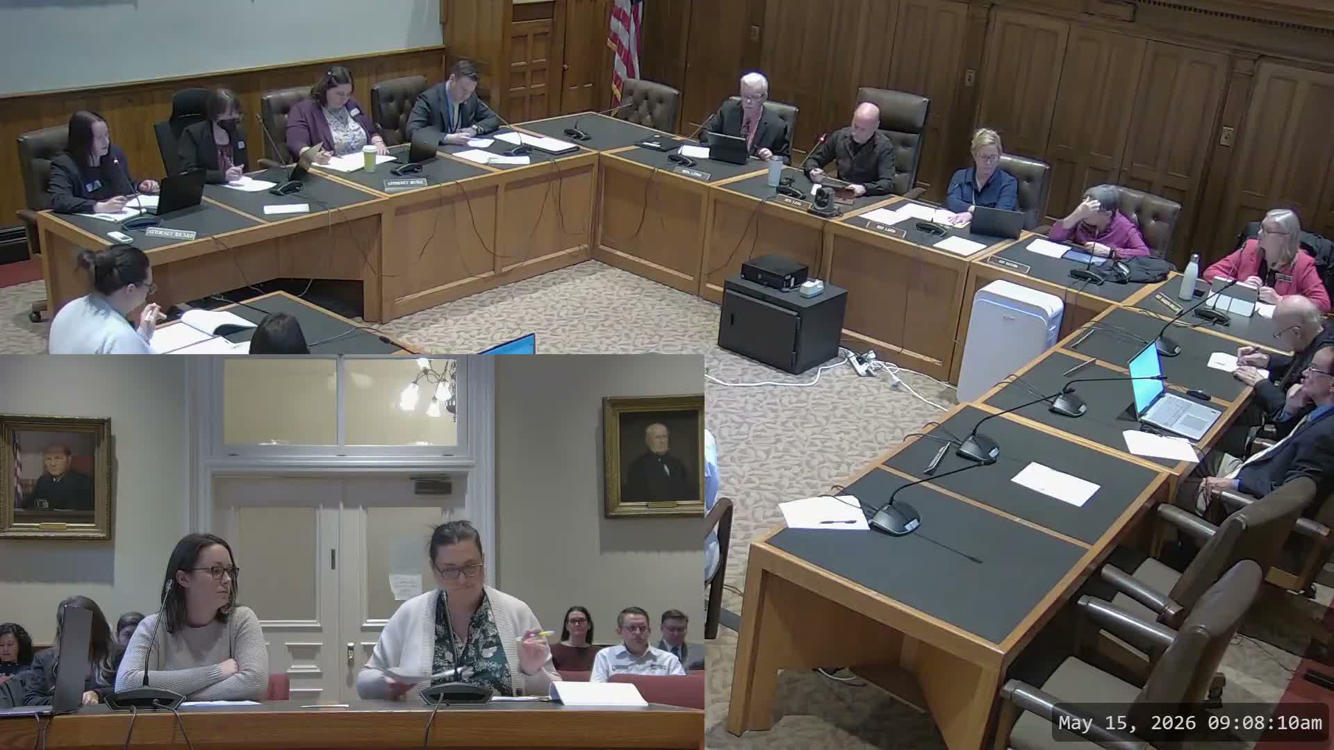 Committee conditionally approves school-psychologist licensure language clarifying 'culminating experience'