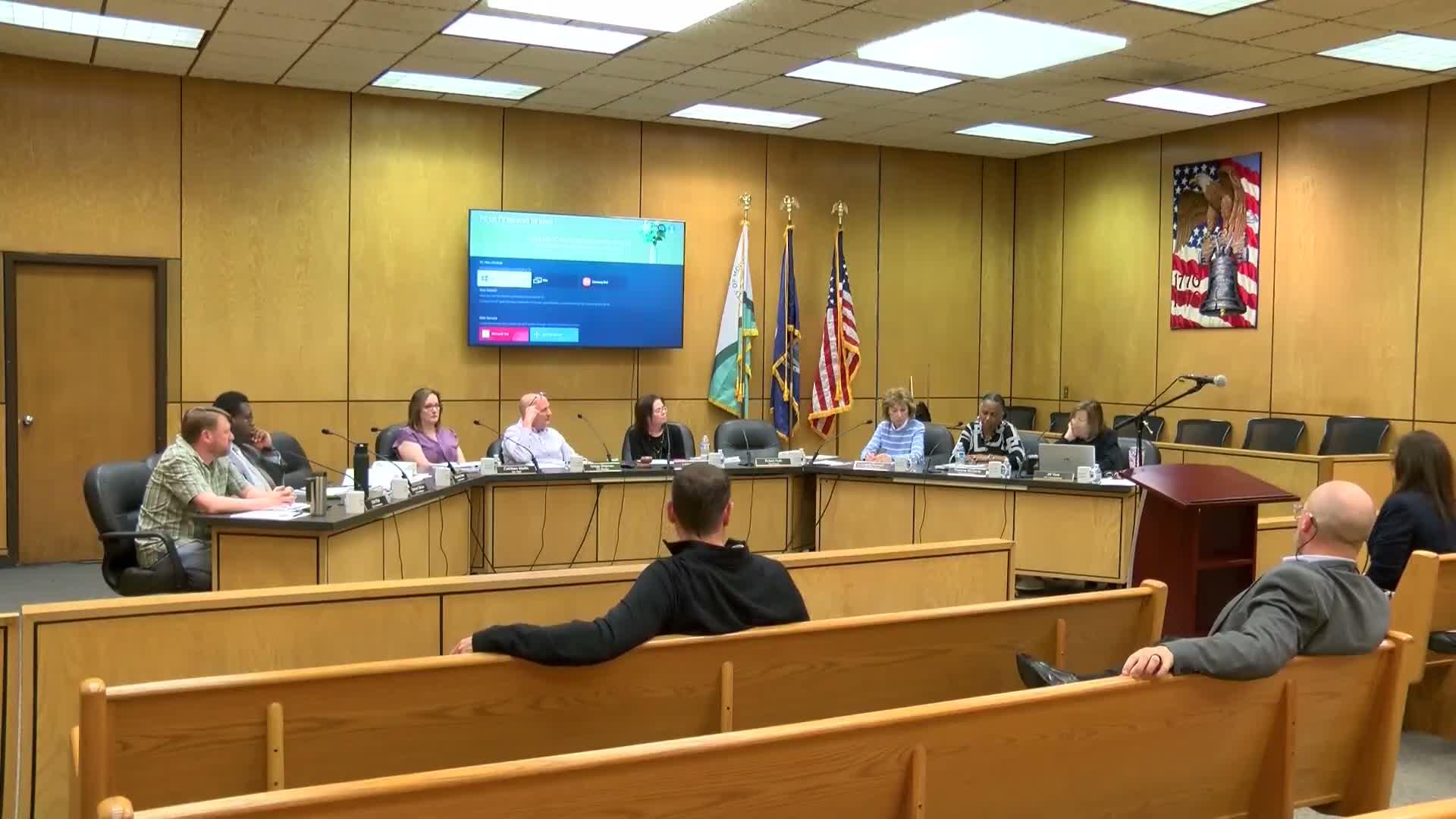 City schedules attorney walk‑through after contractor stops work on downtown downtown building veneer