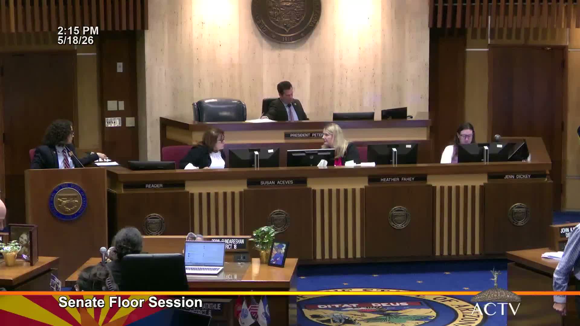 Senate advises and consents to gubernatorial nominees including adjutant general and housing director