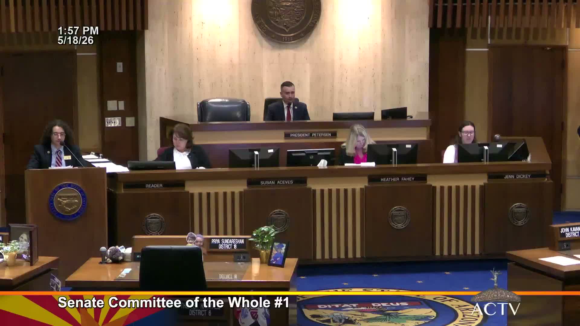 Arizona Senate passes package of House bills on third reading, including emergency measure