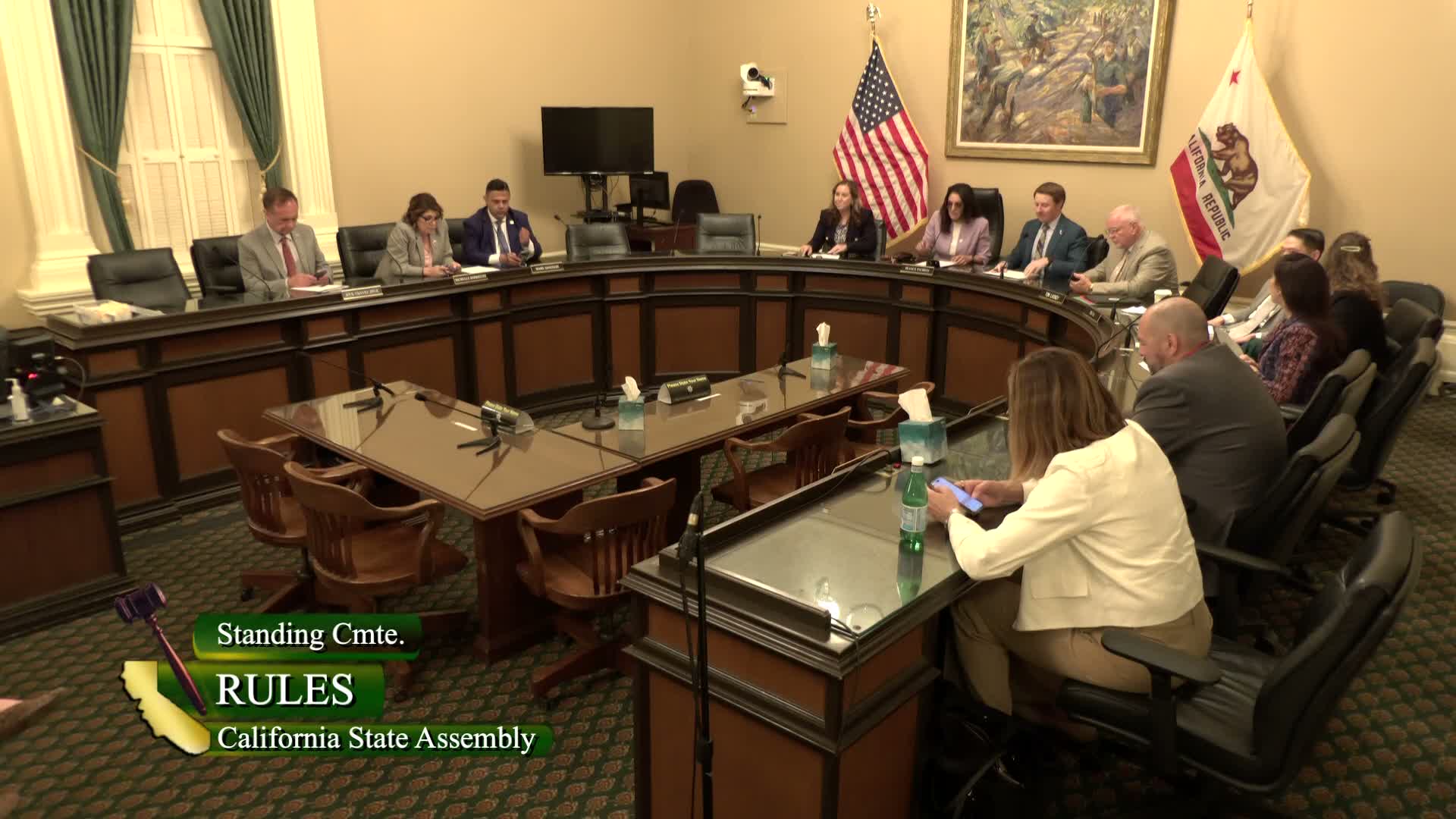 Rules Committee pulls SCR 84 from consent, approves remainder of consent agenda and passes SCR 84