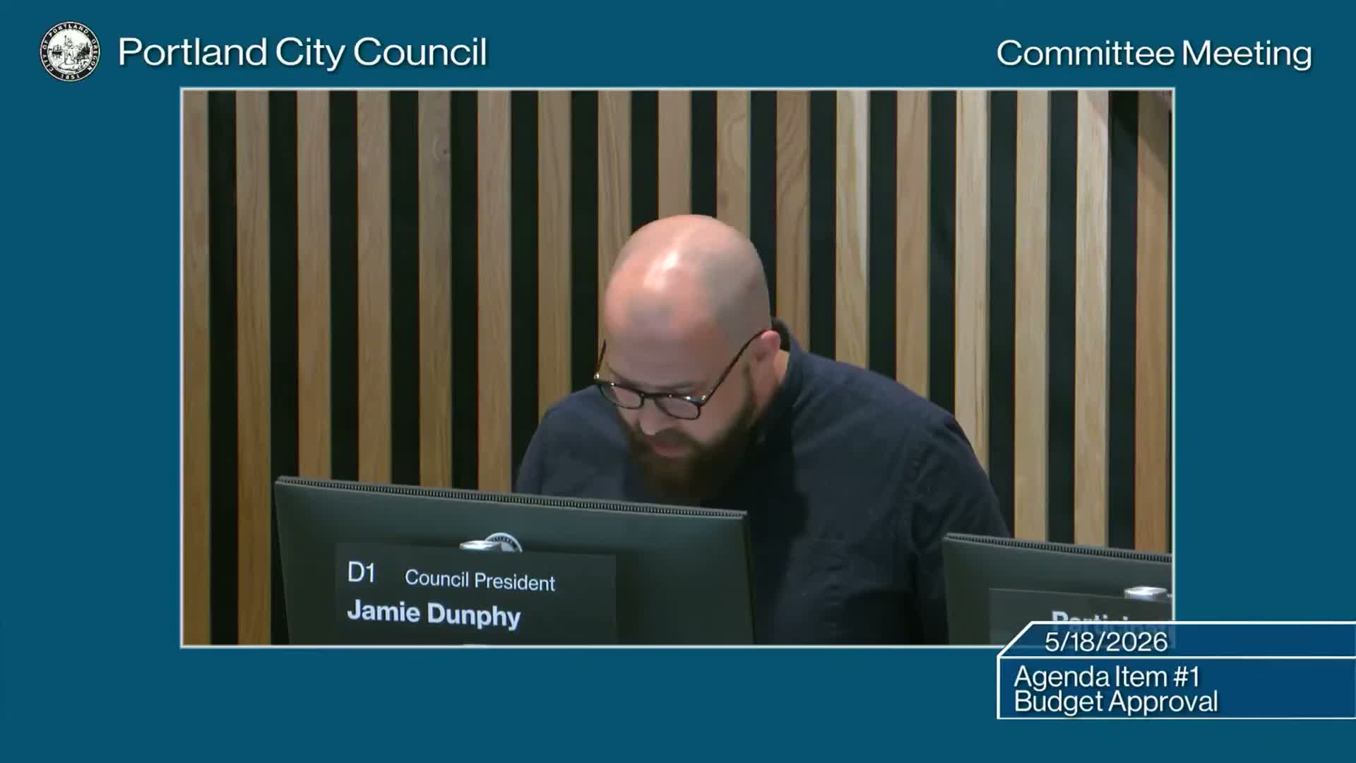 Council approves three technical budget amendments amid wider debate over cuts