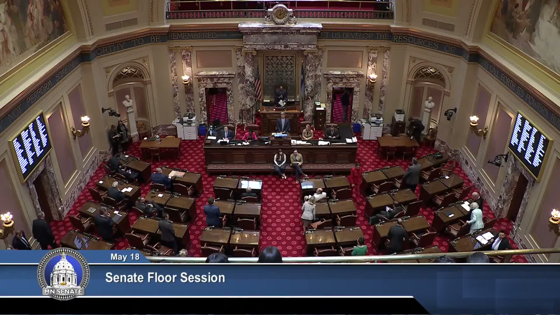Minnesota senators use retirement speeches to warn of eroding rights, urge civility