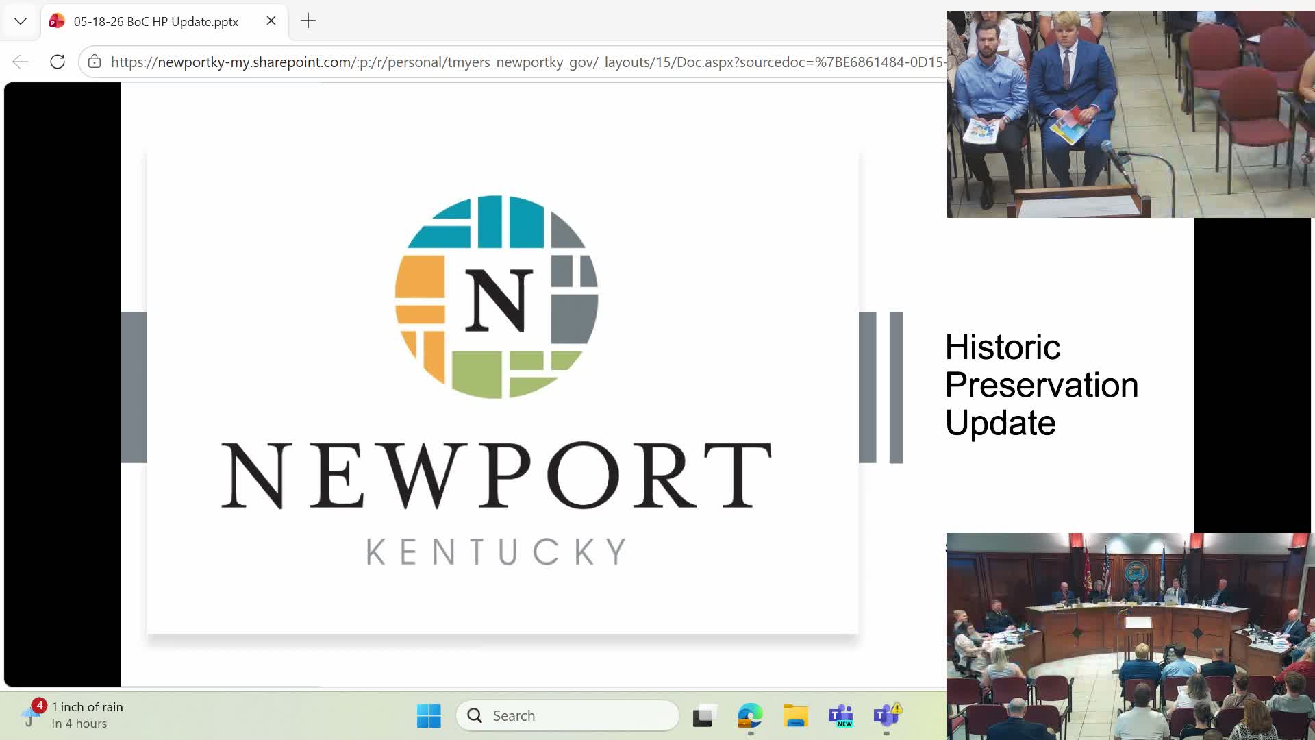Historic preservation officer outlines COA activity, grants and Monmouth overlay plans