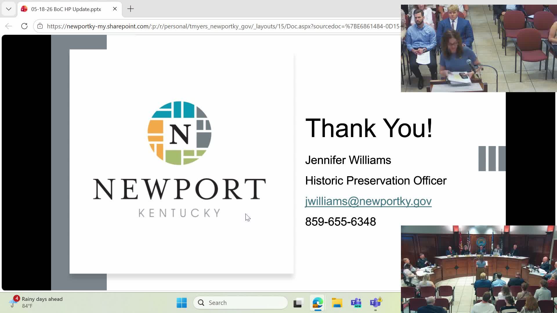 Votes at a glance: May 18 Newport commission — personnel, bonds and equipment approved
