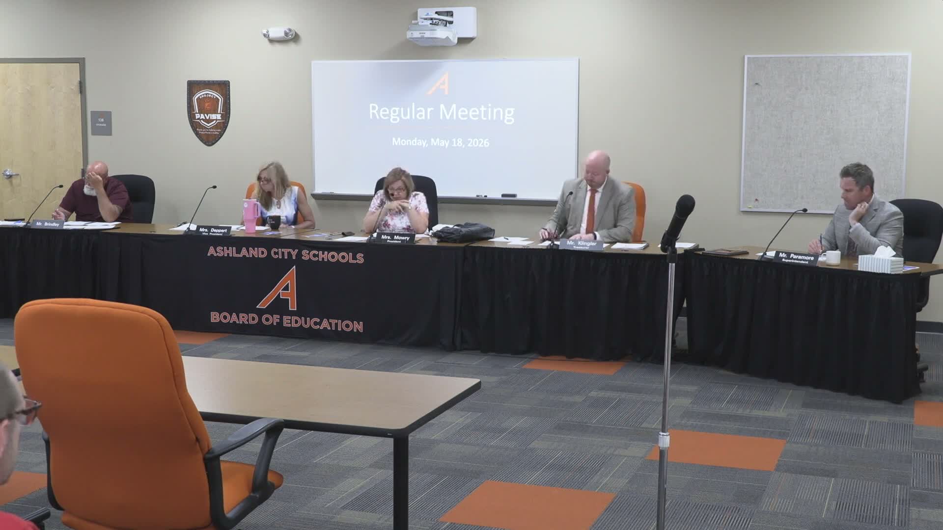 Ashland City Schools board places operating levy renewal on ballot, approves bus bids and capital projects