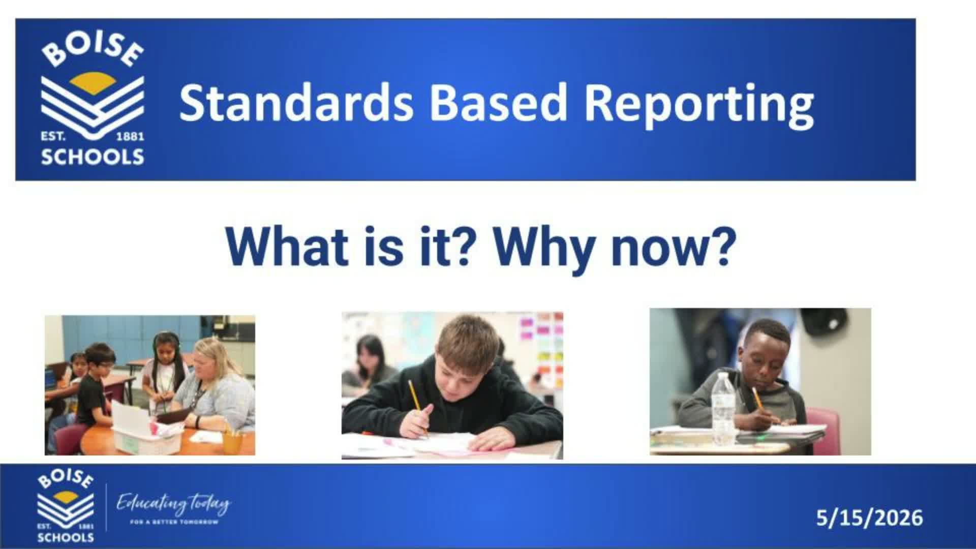 Boise Independent District to adopt standards-based report cards for elementary students, officials say