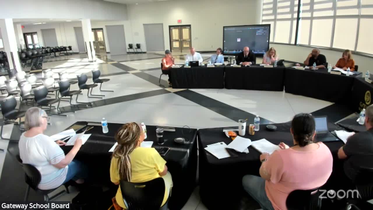 Gateway School District presents proposed 2026–27 budgets, including $98.4 million general fund figure