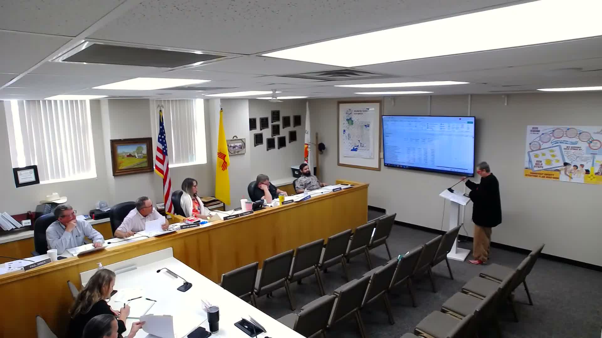 Roosevelt County staff present conservative revenue forecast and confirm ARPA funds are obligated