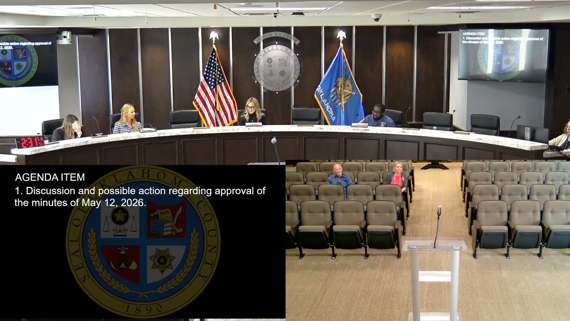 Oklahoma County committee closes $282,302.95 purchase order, reallocates ARPA funds to behavioral care center