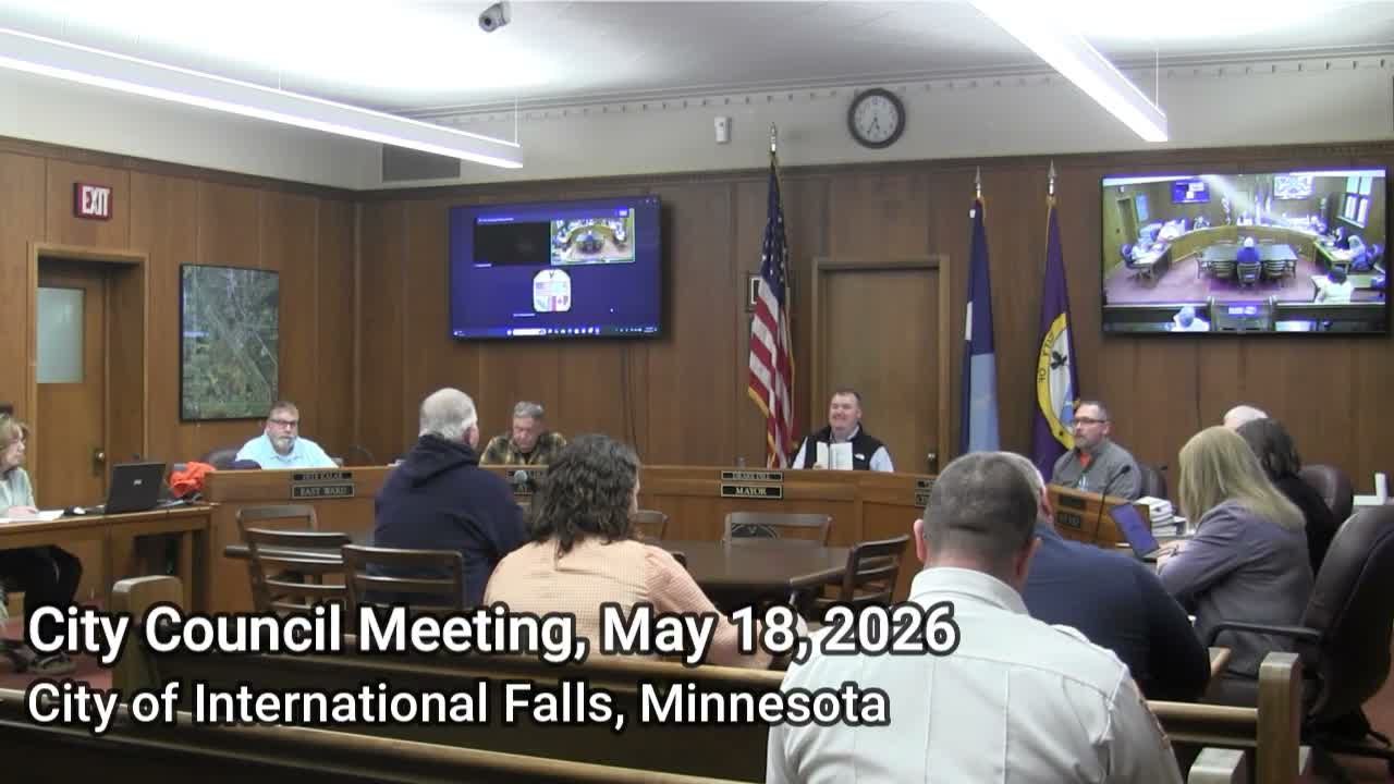 State bonding bill includes $4.8 million for International Falls water plant, city told